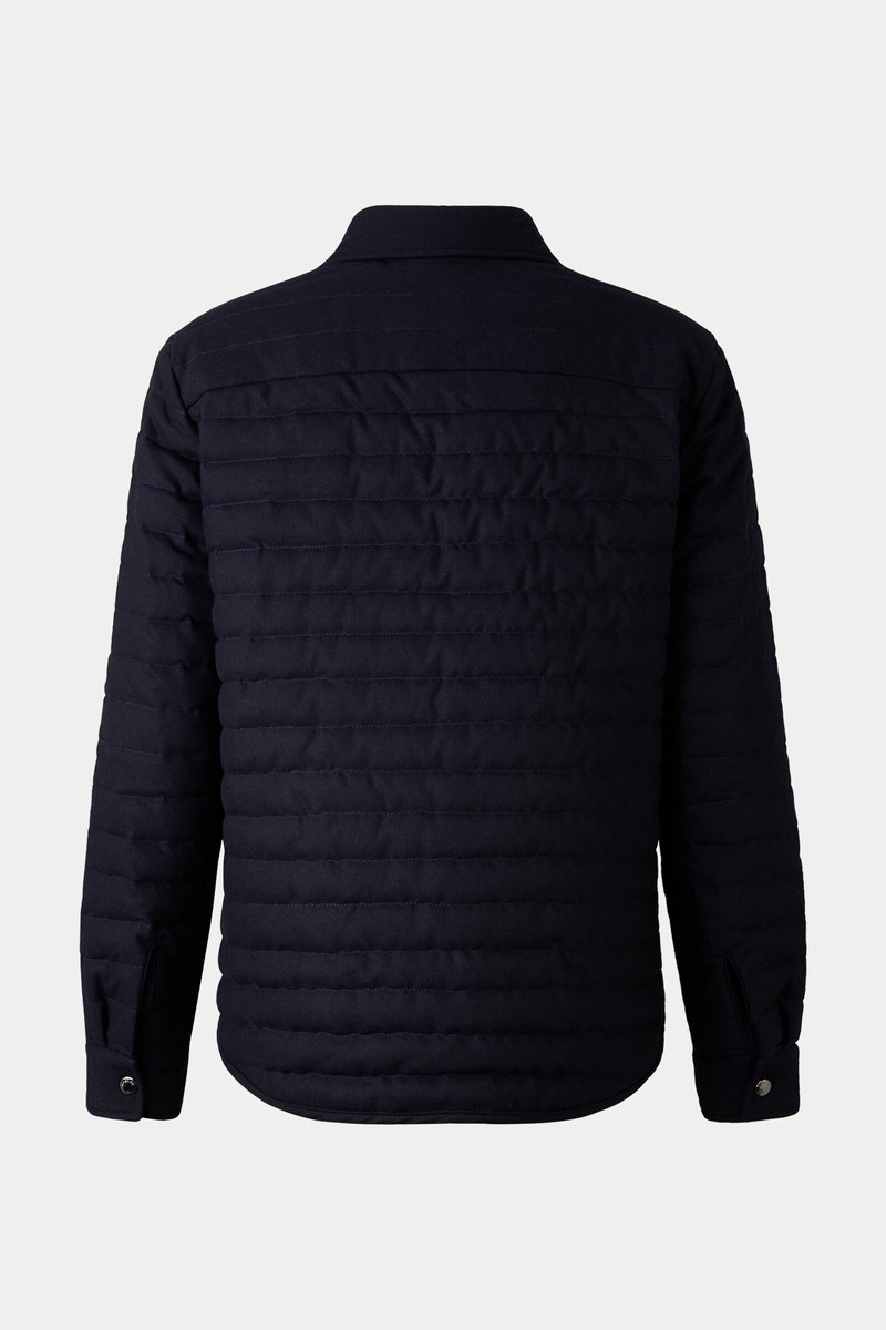 BOGNER Olli Shirt jacket in Navy blue outlook