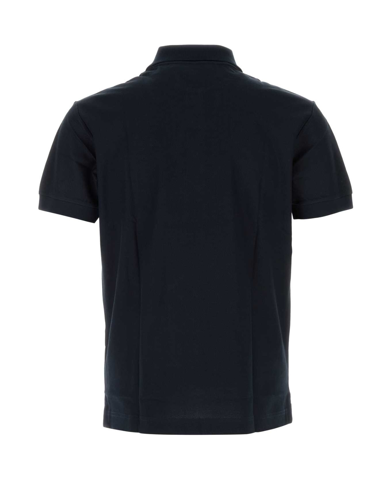 Midnight Blue Piquet Polo Shirt - 2