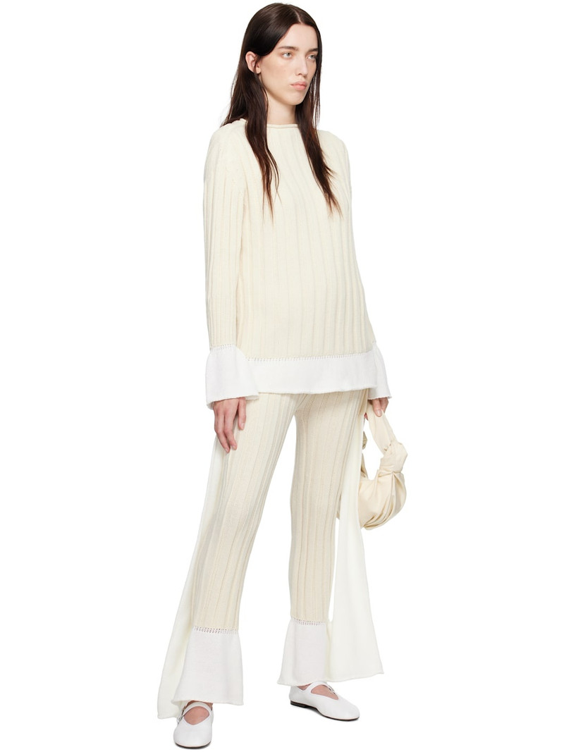 ISSEY MIYAKE Off-White 'Behind The Scenes' Sweater outlook