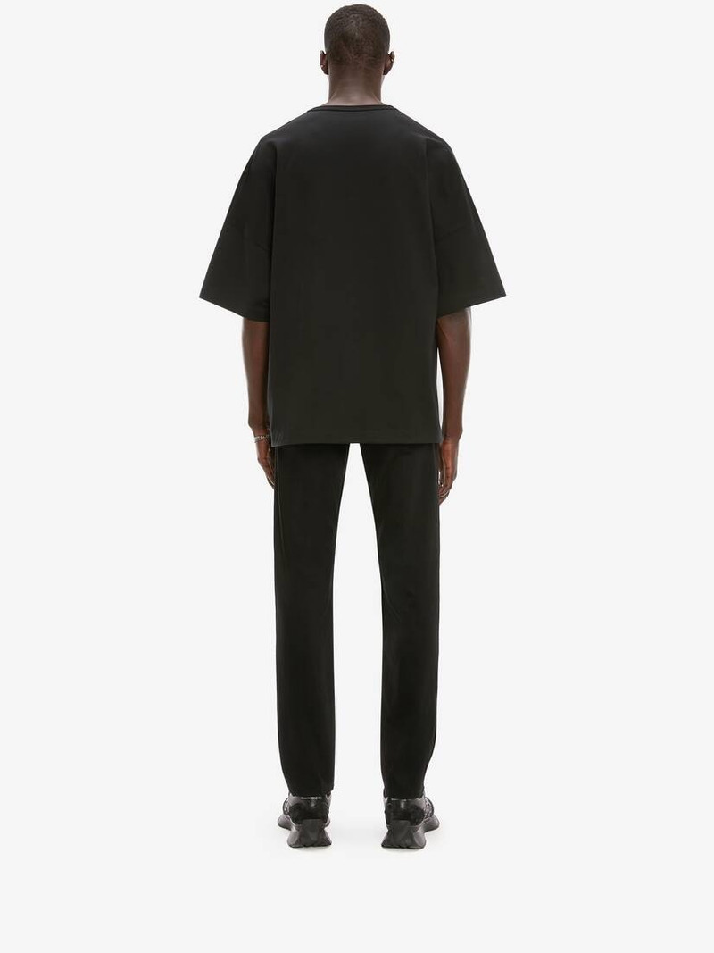 Blake Illustration Oversized T-shirt in Black 4