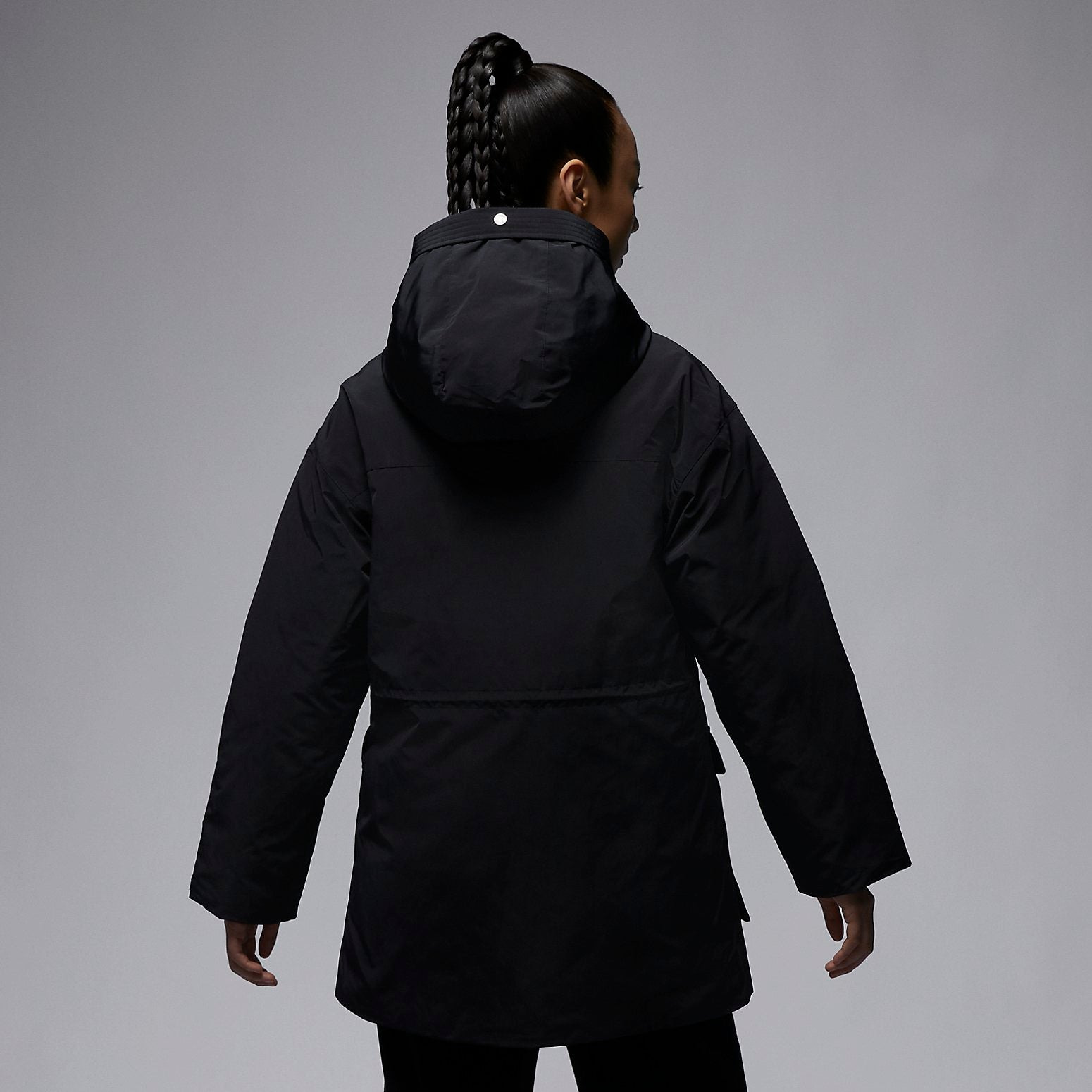 (WMNS) Air Jordan Down Parka 'Black' FB5086-010 - 4