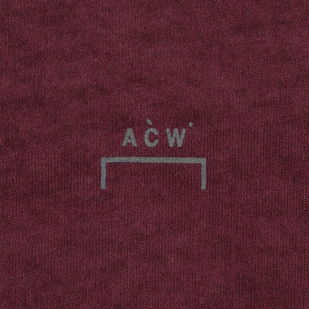 CORE T-SHIRT - MAROON - 3