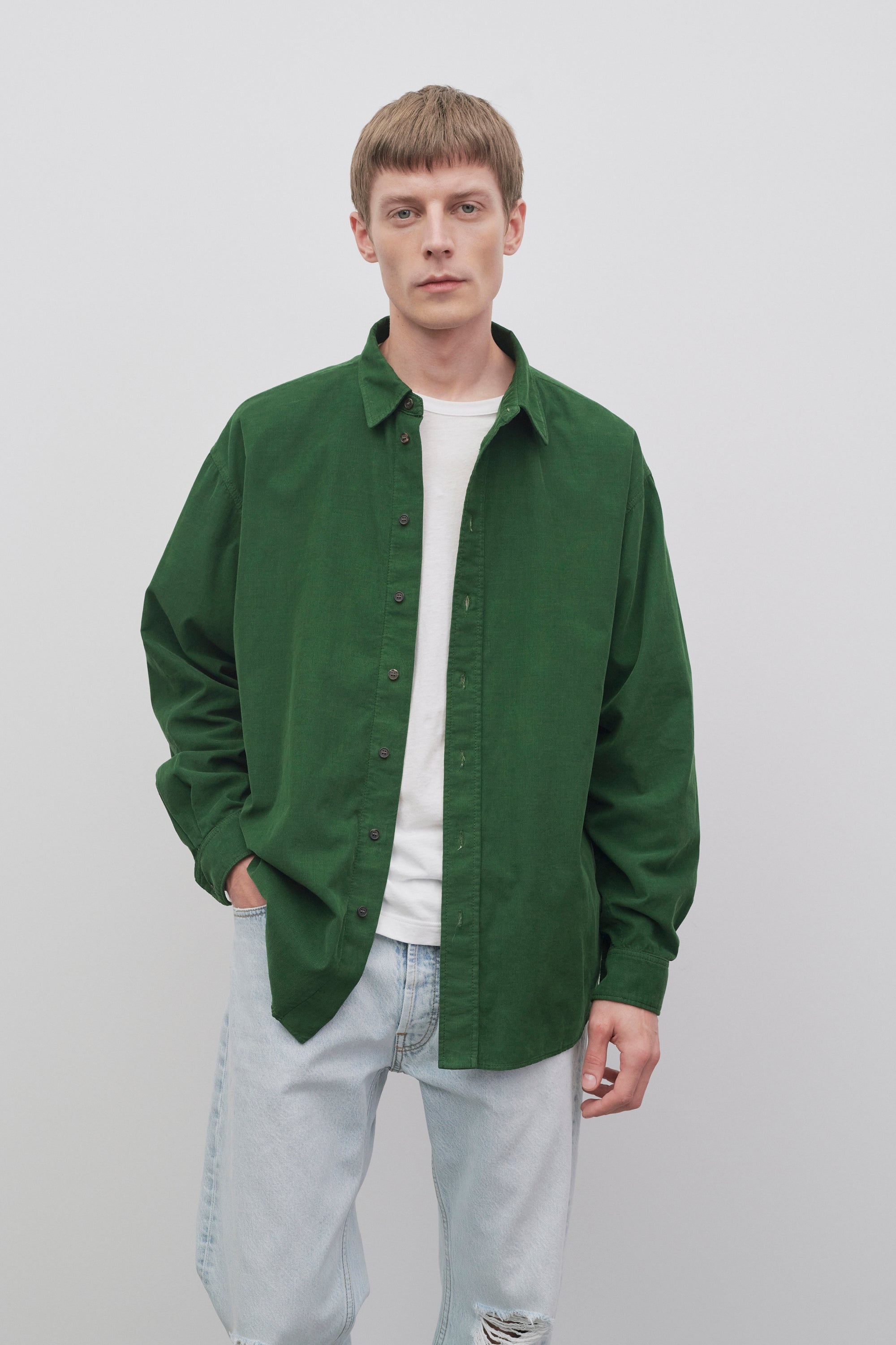 Penn Shirt in Corduroy - 3