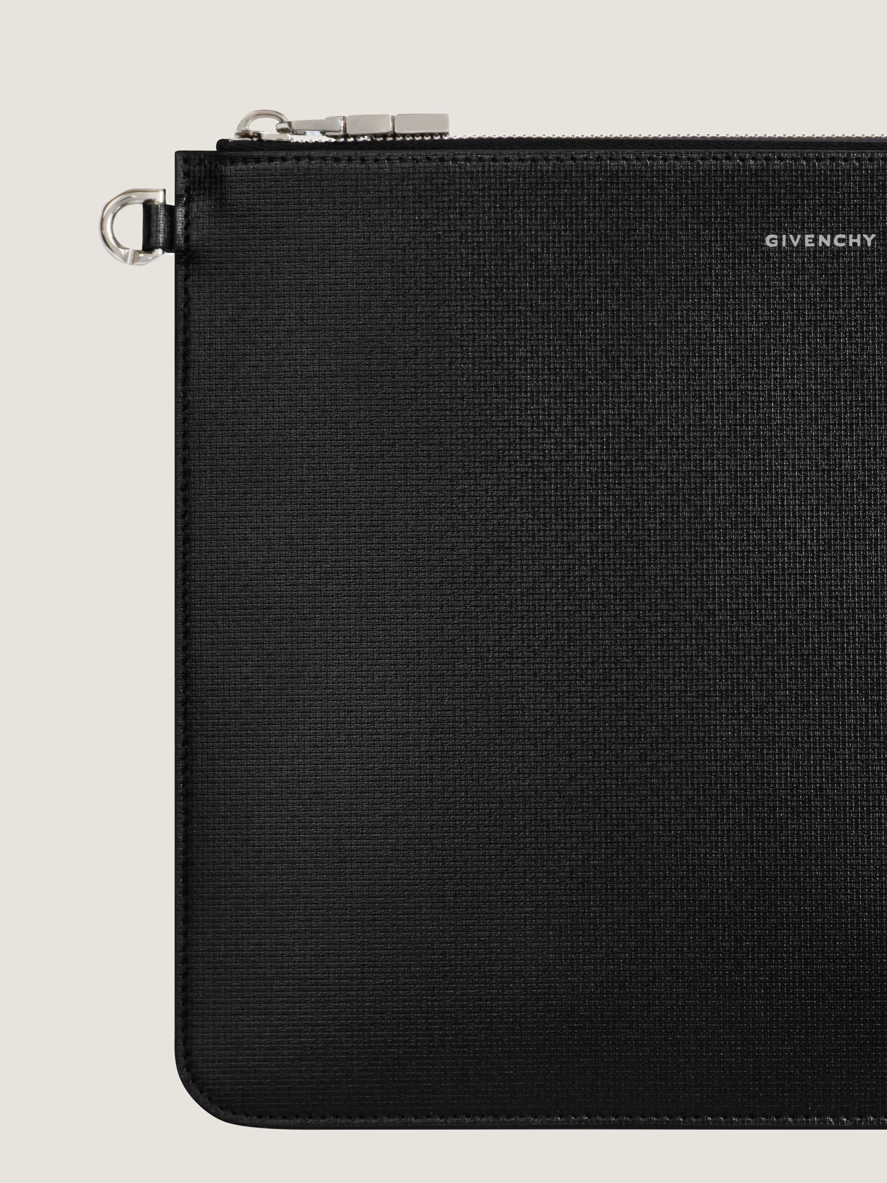 LARGE GIVENCHY POUCH IN 4G CLASSIC LEATHER - 3