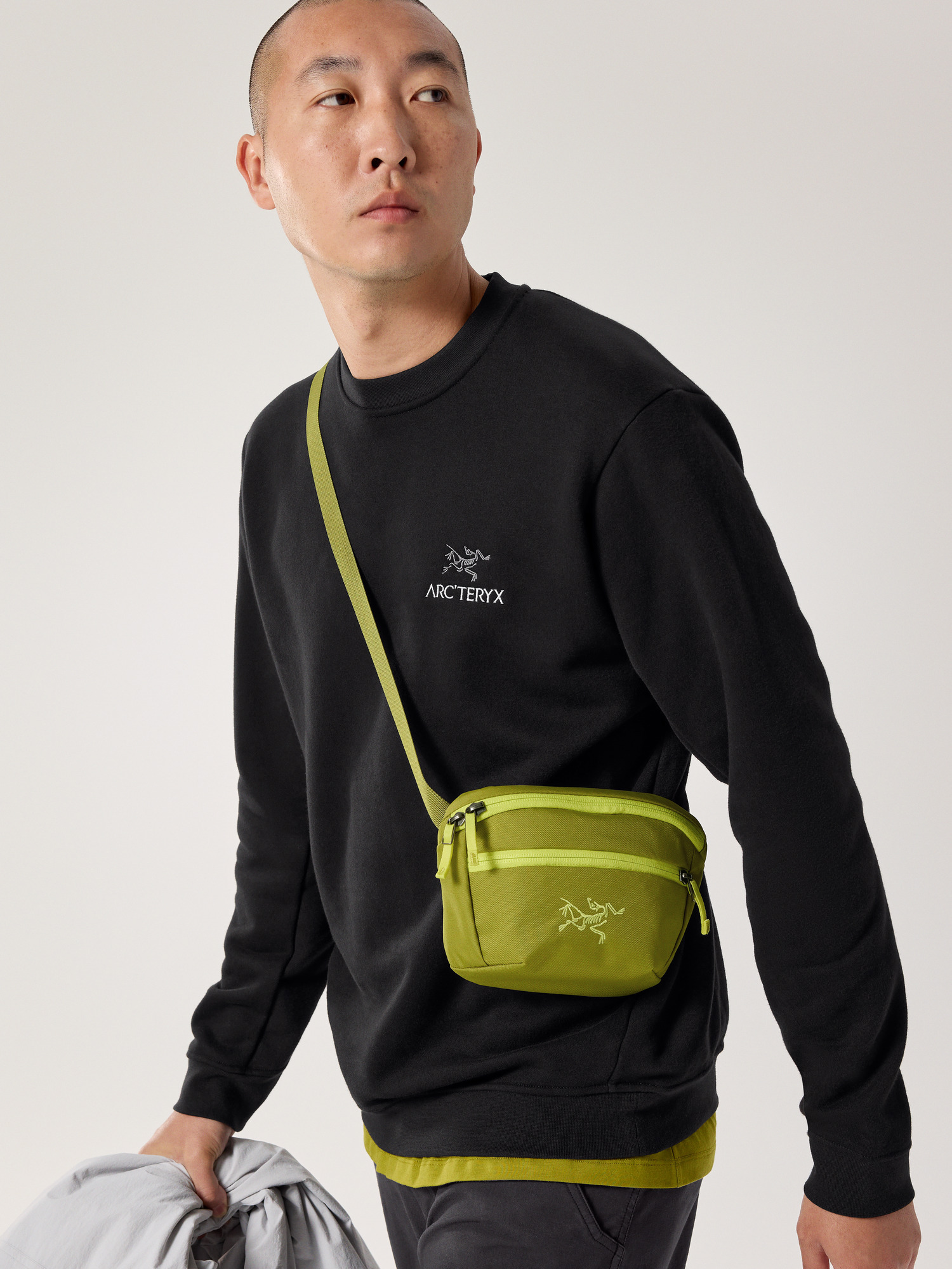 Emblem Fleece Crew Neck Pullover - 3