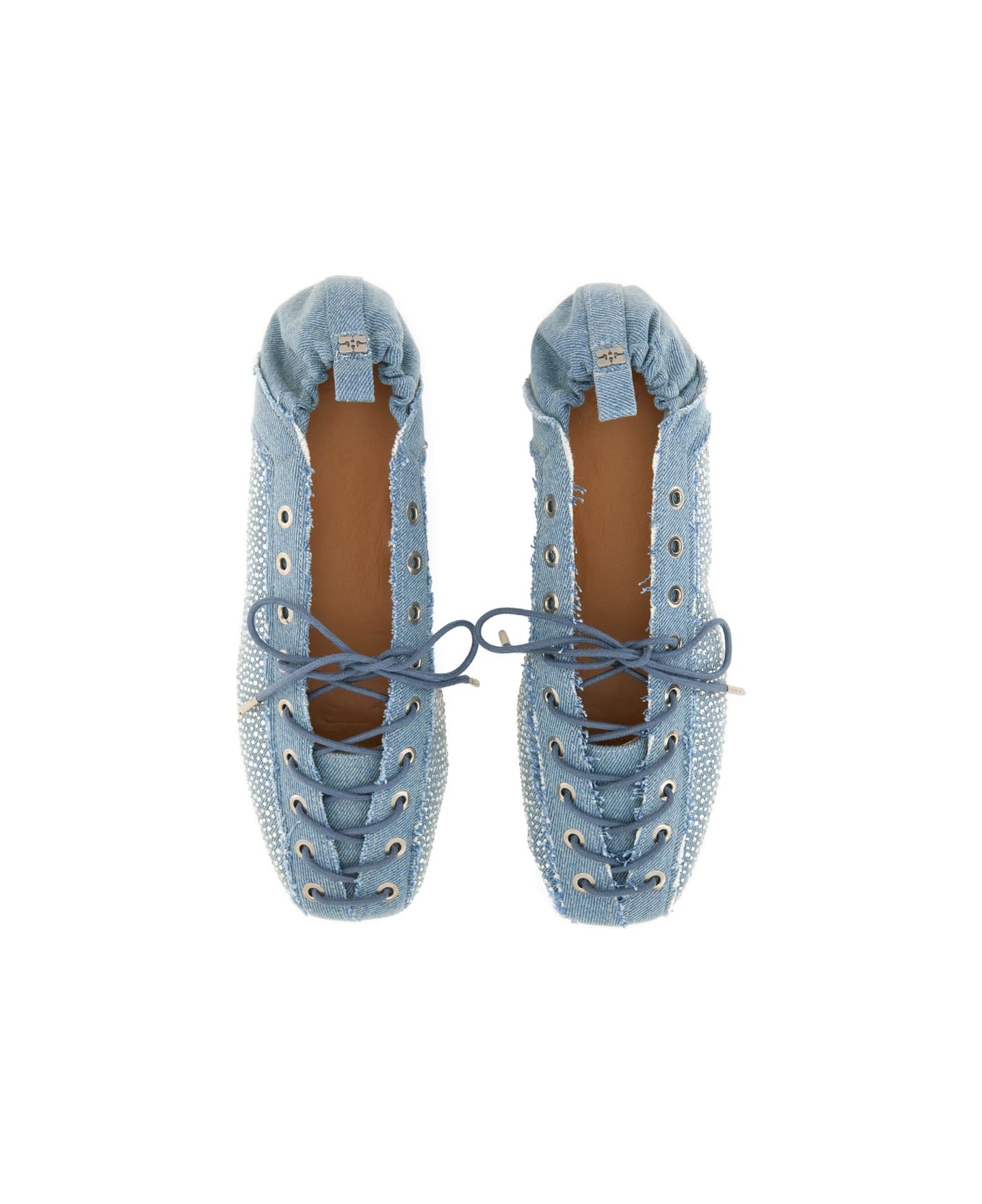 Lace-up Ballerina - 5