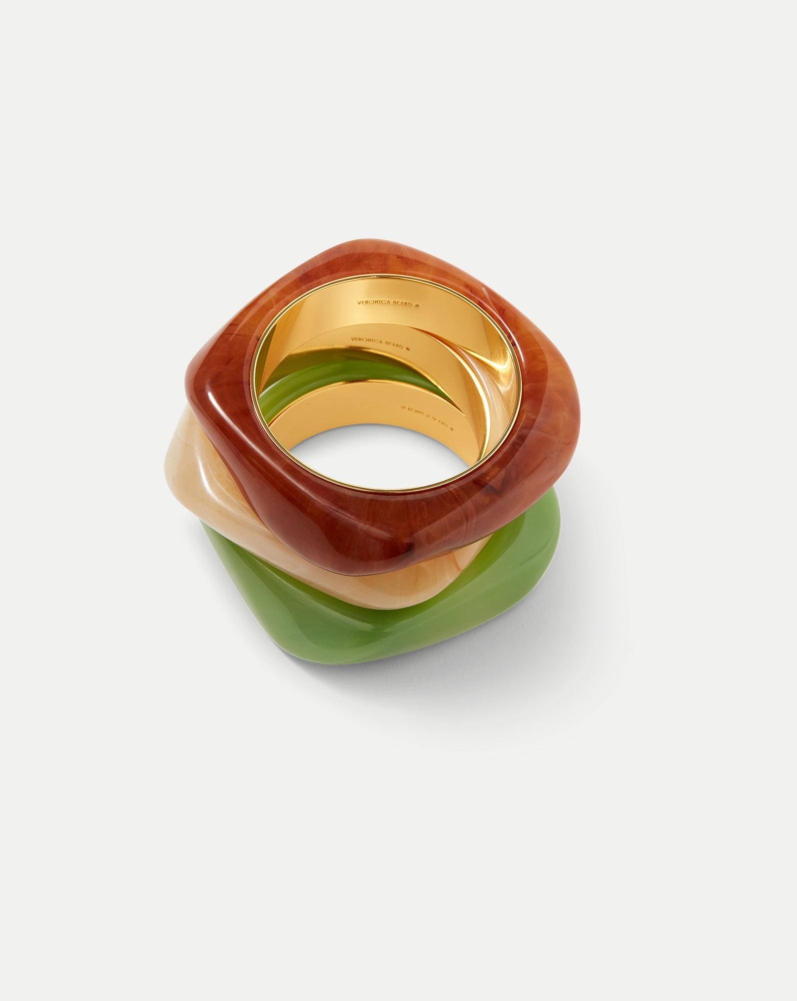 SCULPTED RESIN BANGLE - 5