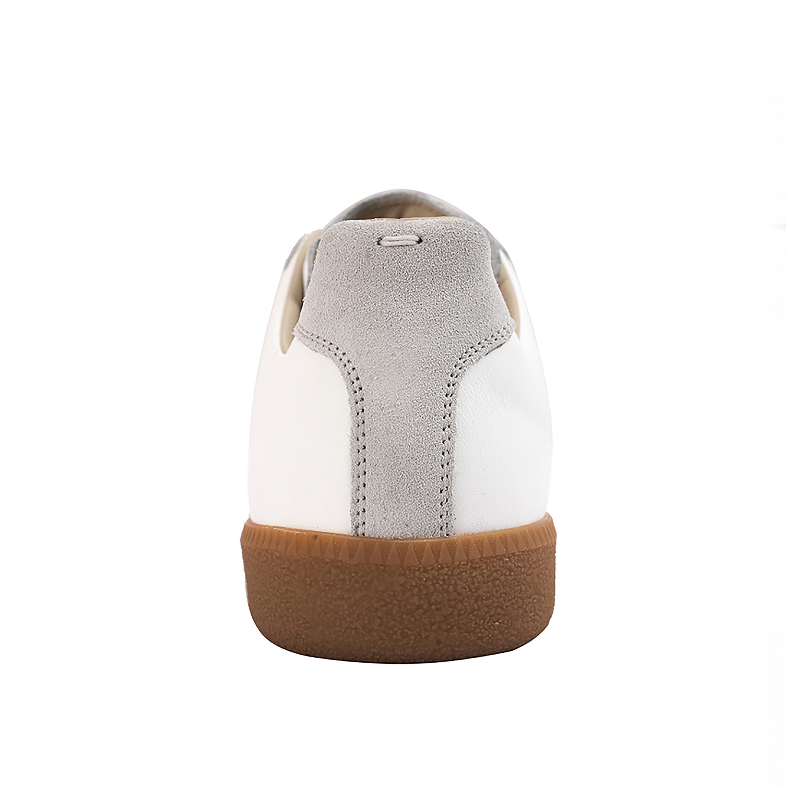 WHITE LEATHER SNEAKERS - 6