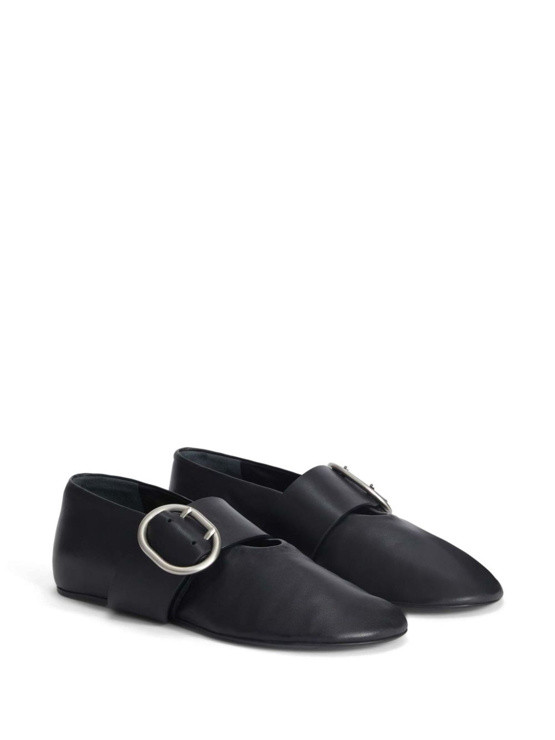 Buckled Ballet Pumps - 2