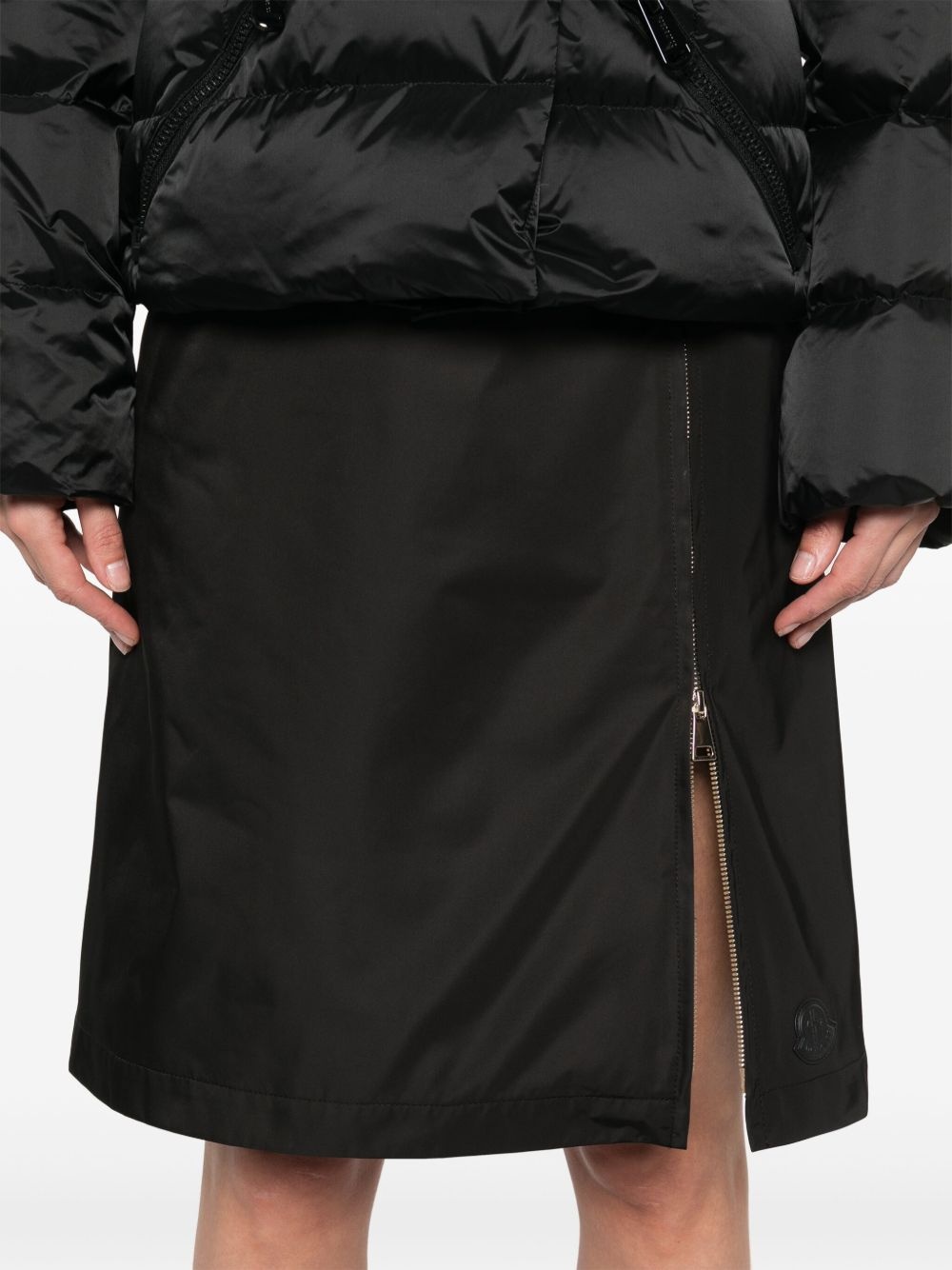zipped midi skirt - 5