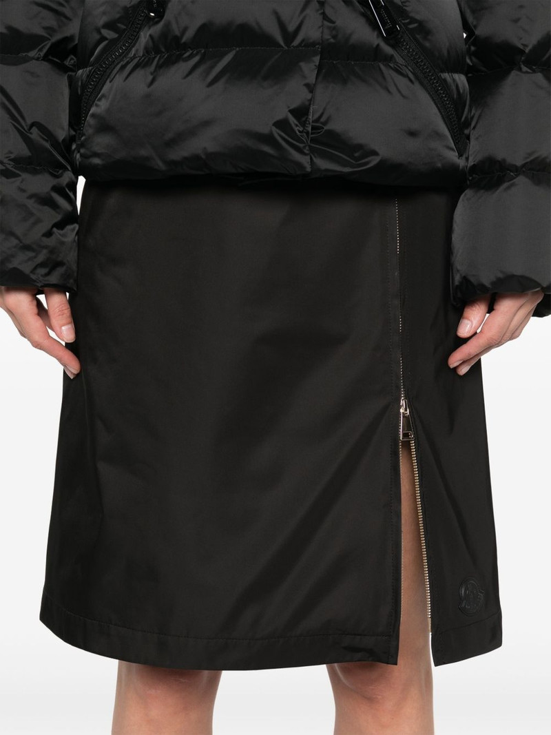 zipped midi skirt 5