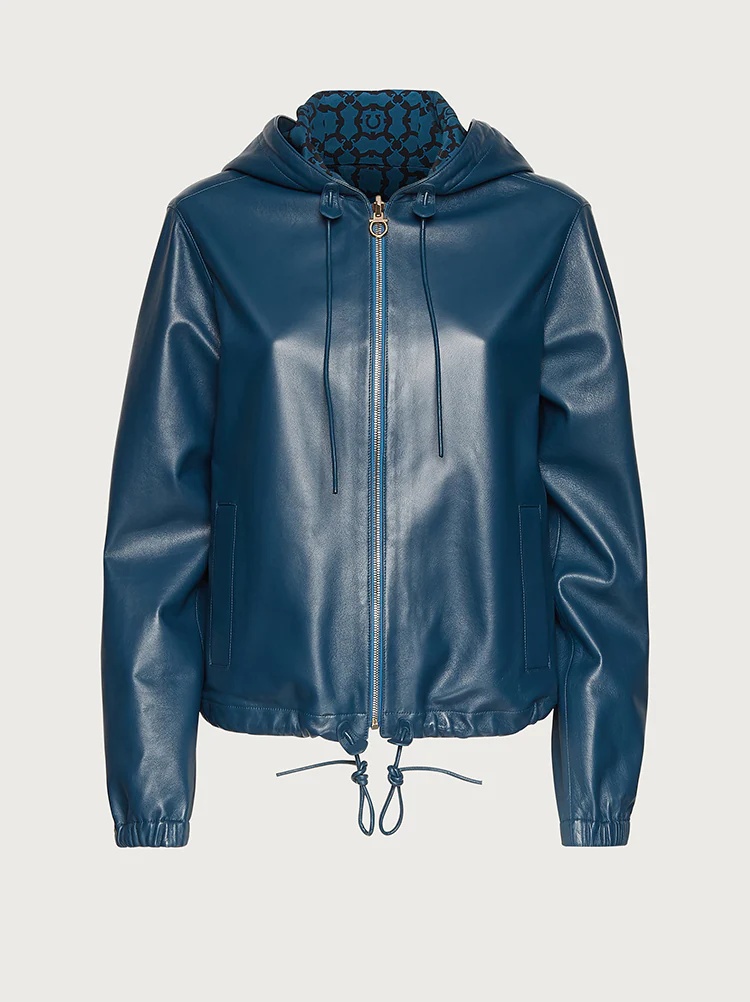 REVERSIBLE GANCINI GALORE BOMBER - 1