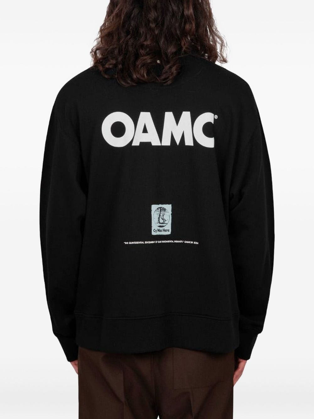 logo-print sweatshirt - 3
