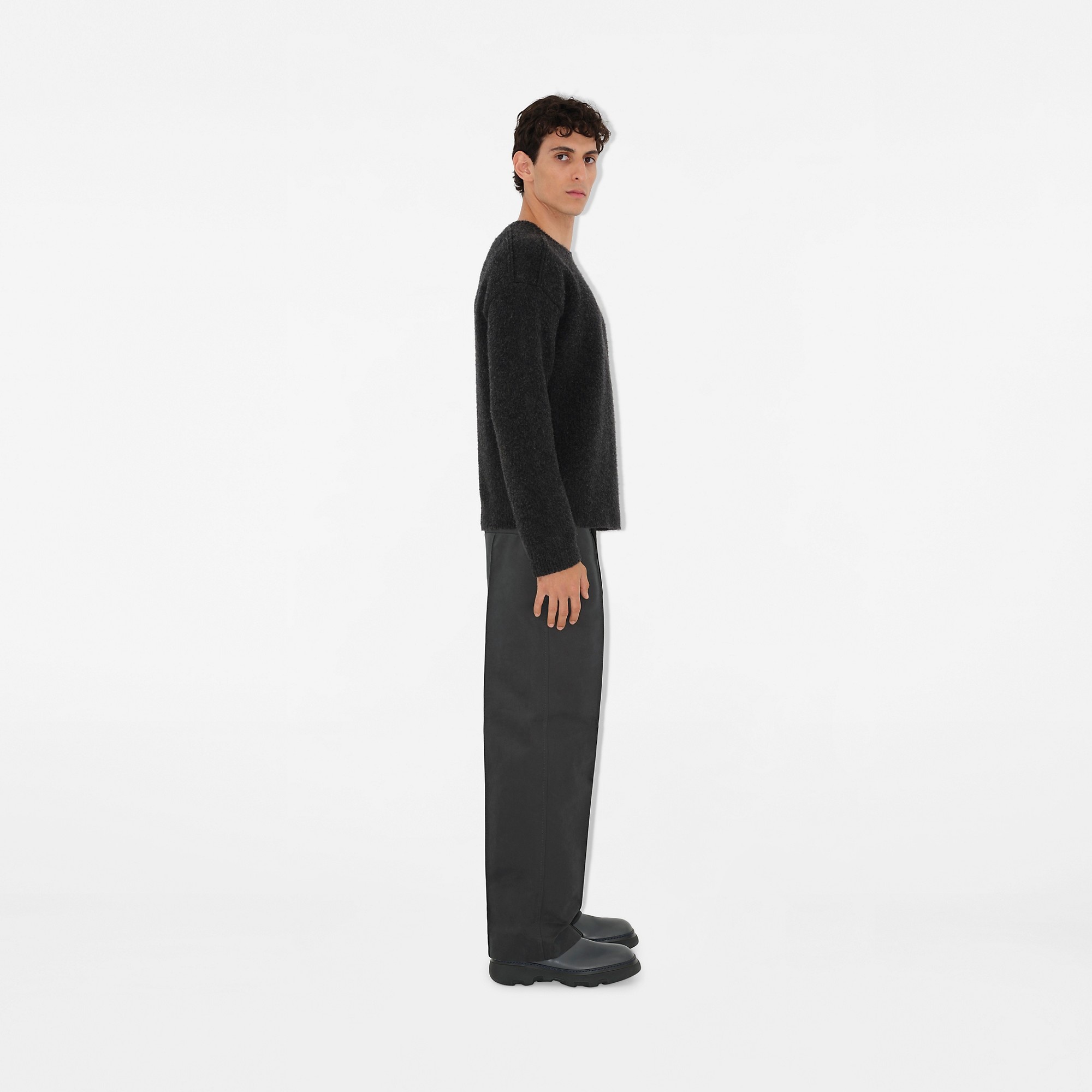 Cotton Nylon Tailored Trousers - 3