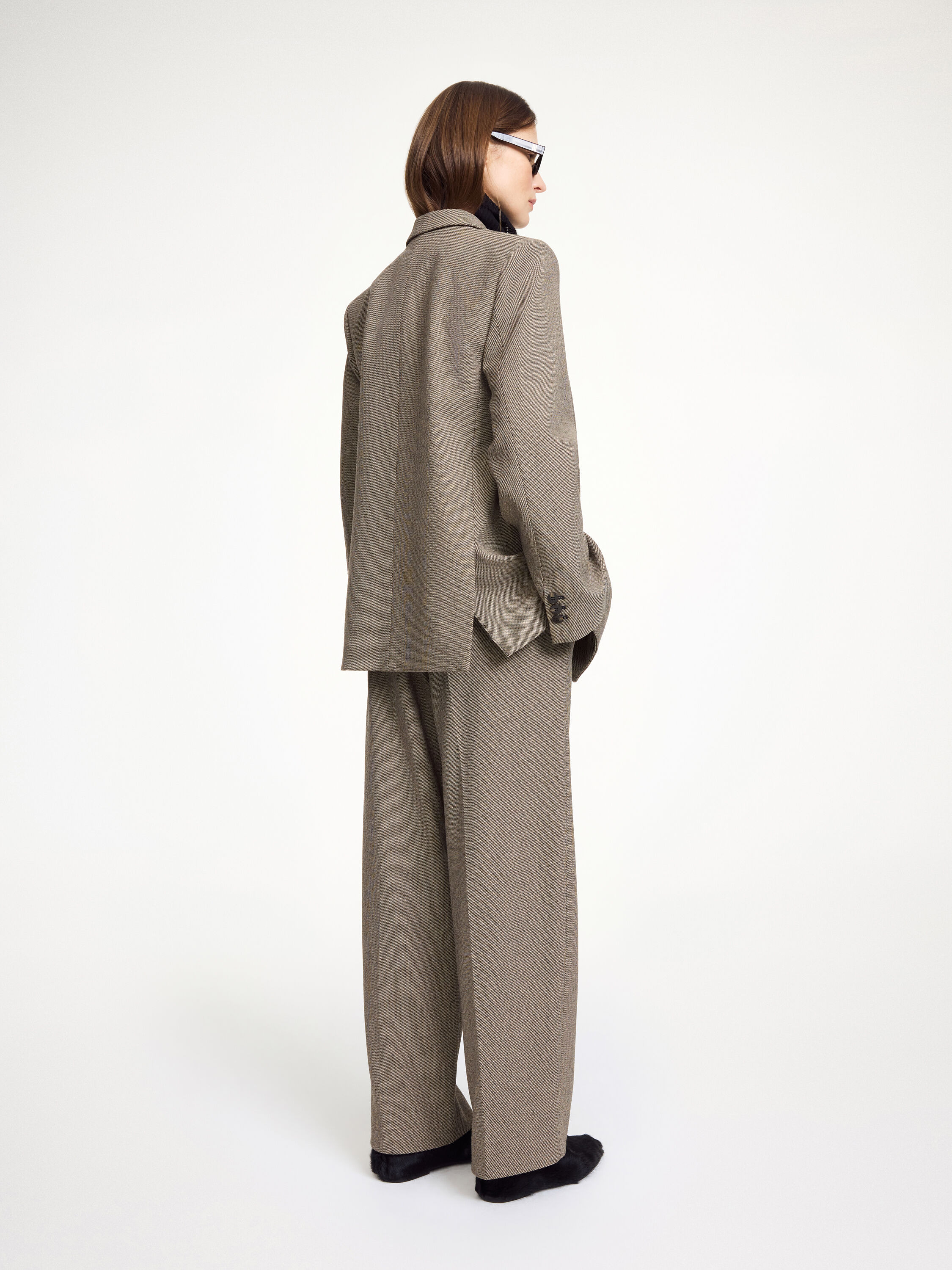 Elsa wide-leg trousers - 3