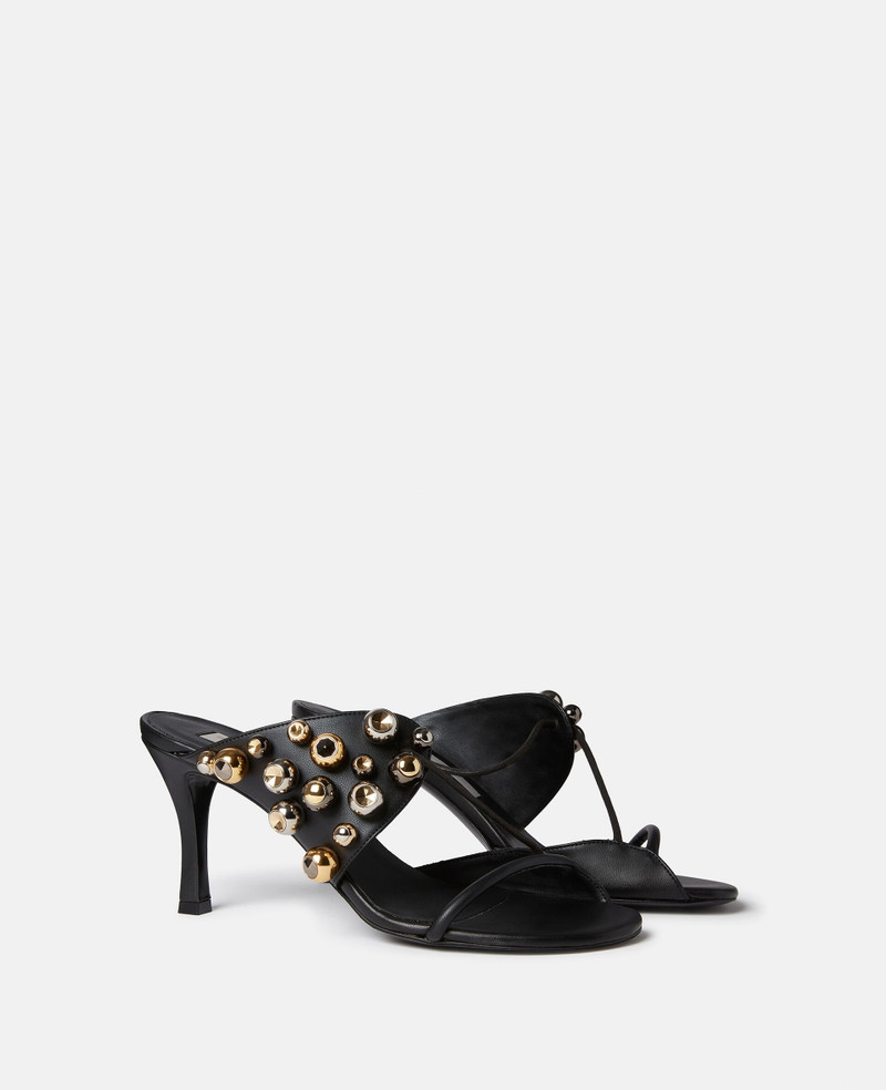Stella McCartney Stella 100 Lace-Up Stud Mules outlook