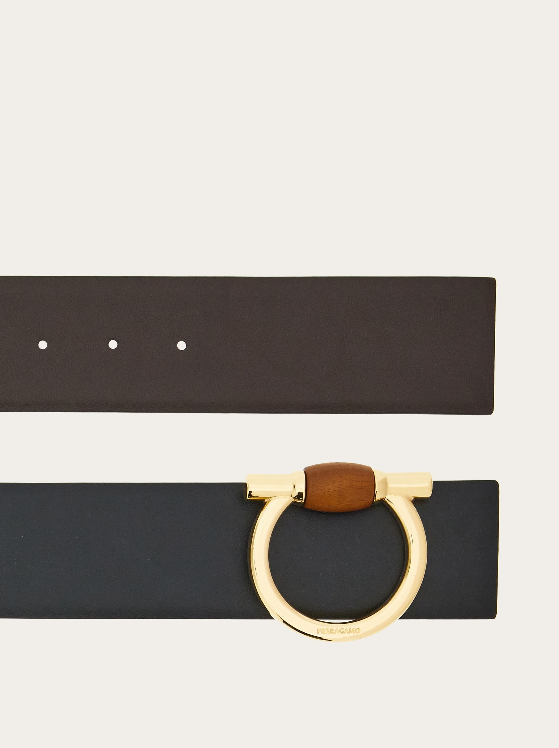 Reversible Gancini belt - 2