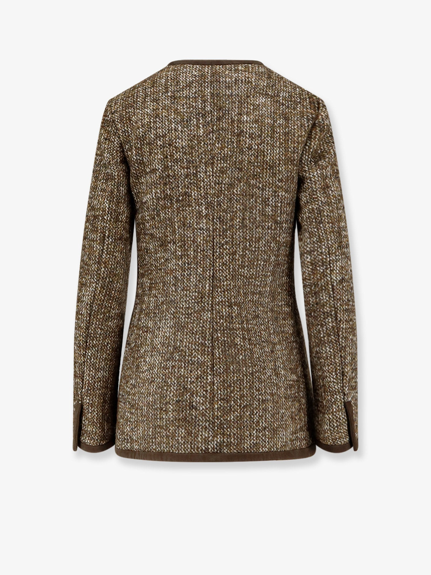 Boxy Fit Wool Blend Blazer - 2