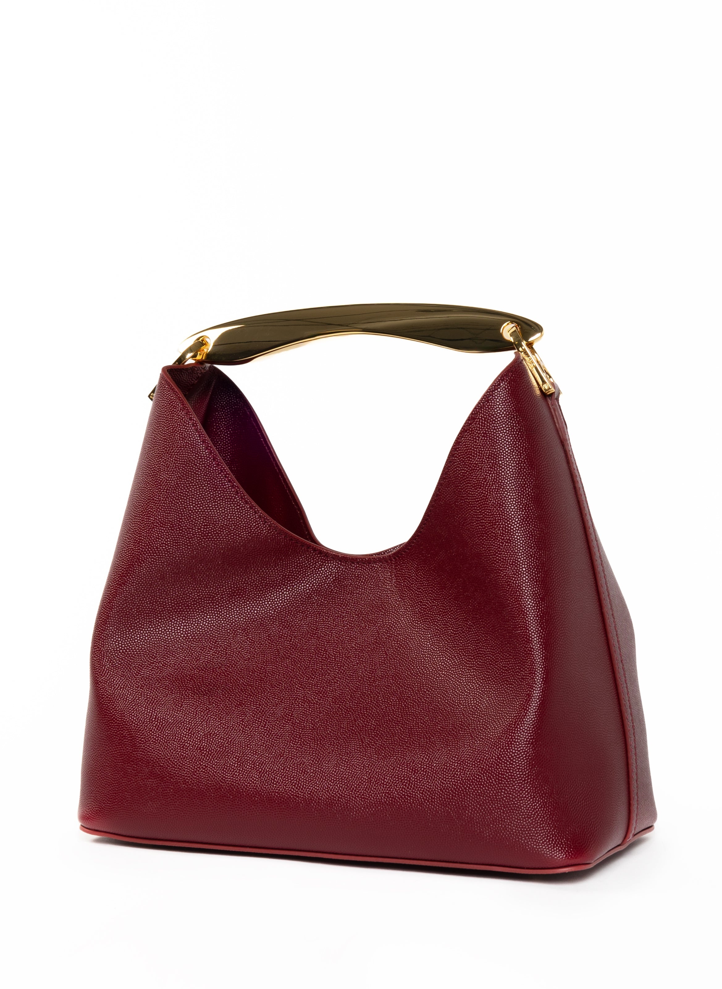 Boomerang Caviar Leather Burgundy - 3