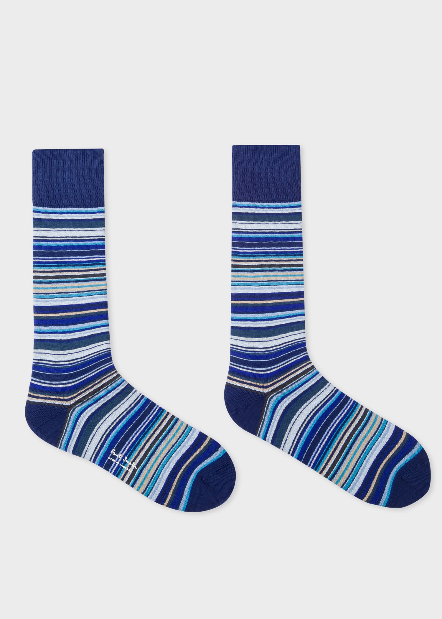 'Signature Stripe' Socks Three Pack - 4