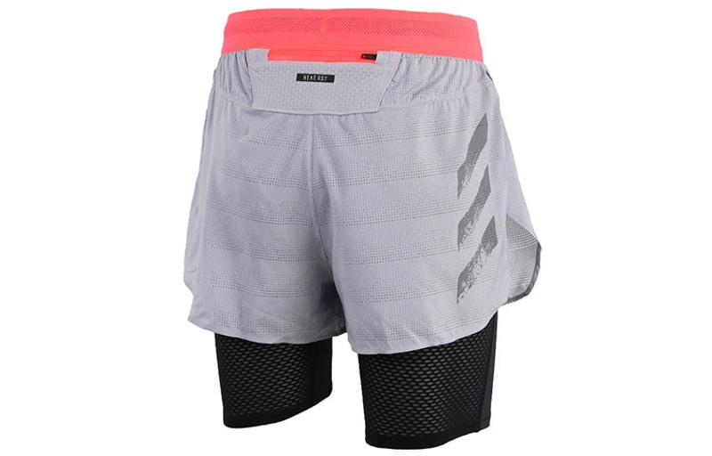 adidas Men's adidas Woven Sports Gray Black Shorts GC8065 outlook