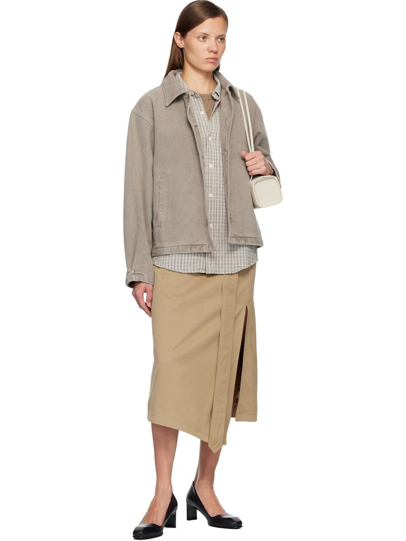 mfpen Beige Painters Denim Jacket outlook