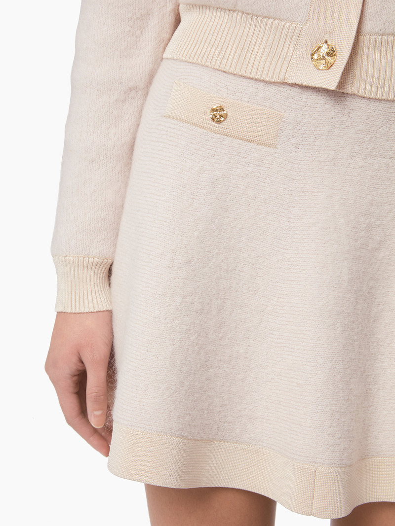 MOHAIR MINI FLARED SKIRT 3
