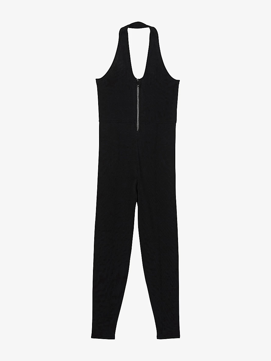 【新品未使用】SWEAT EASY ROMPERS ブラック S 01-16-
