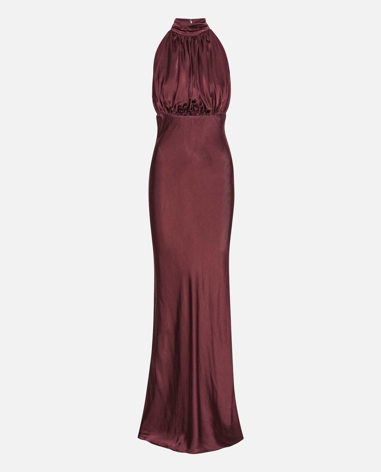 Long silk dress - 1