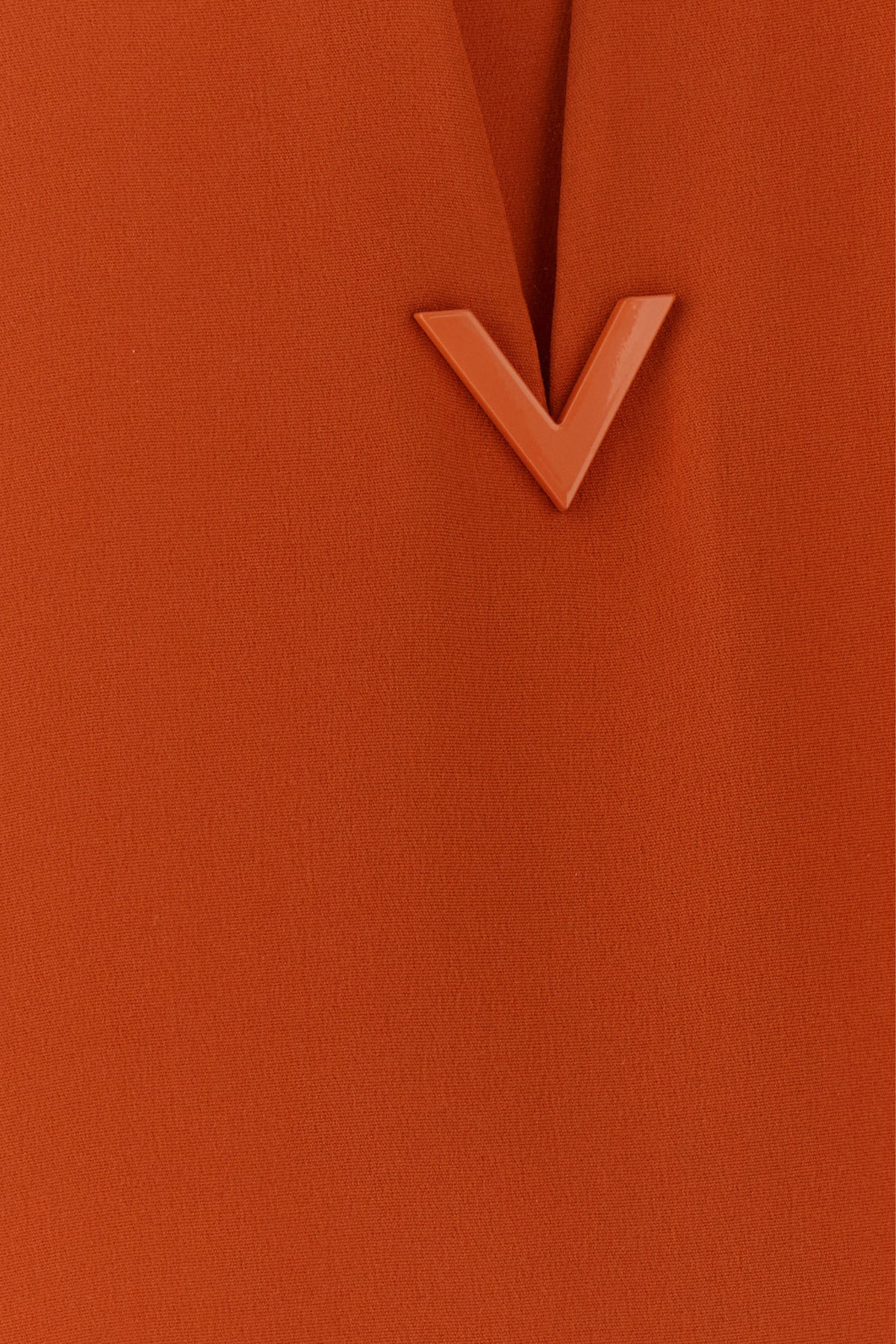 Brick crepe blouse - 5