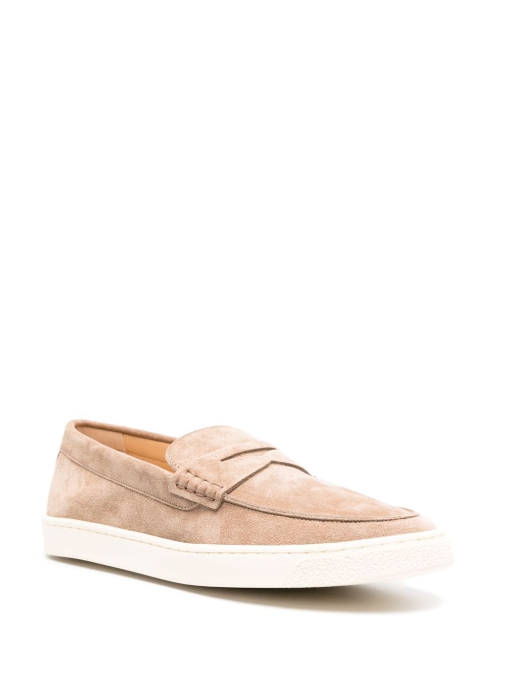 suede penny loafers - 2