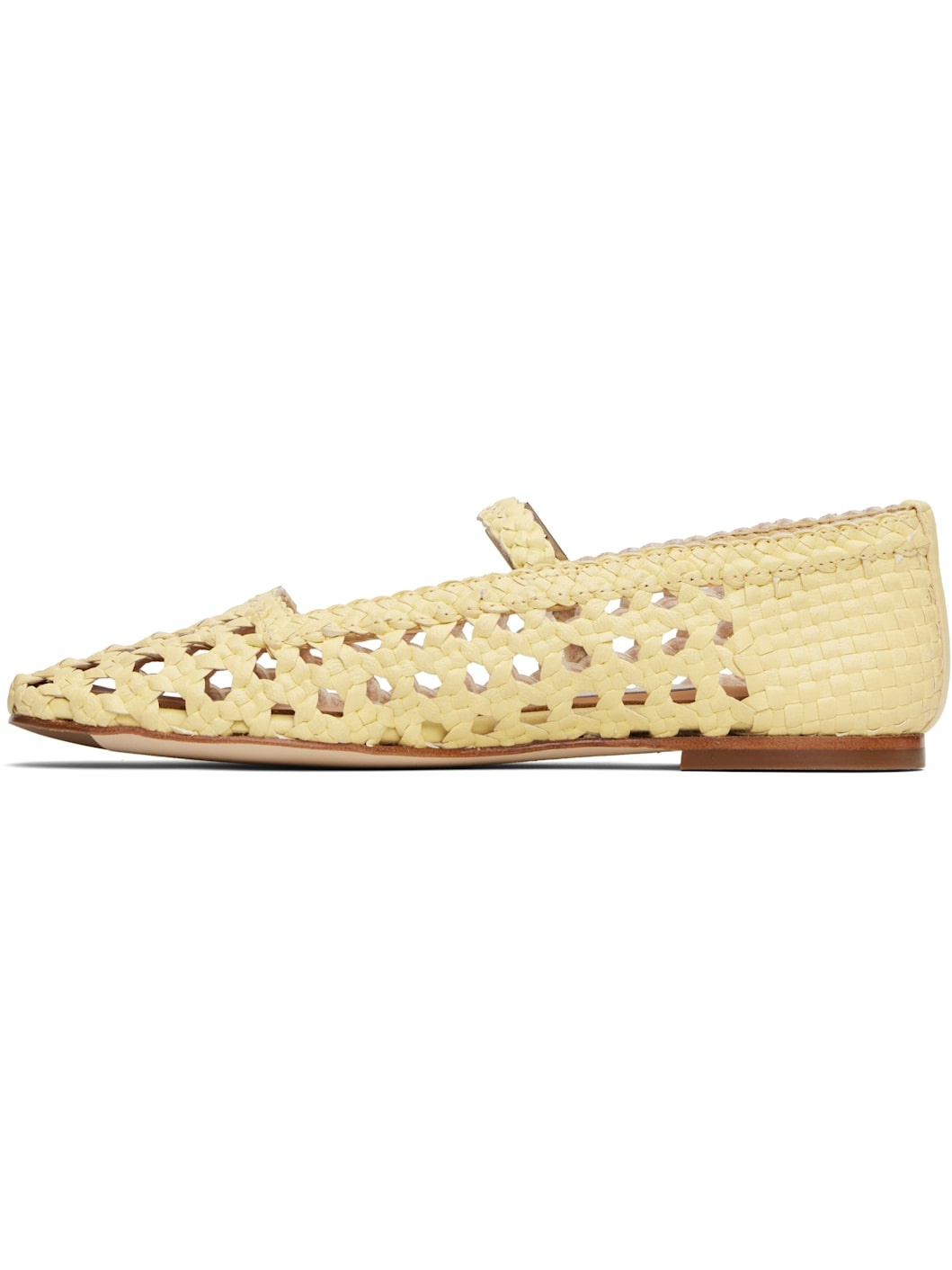 Yellow Yeida Ballerina Flats - 3