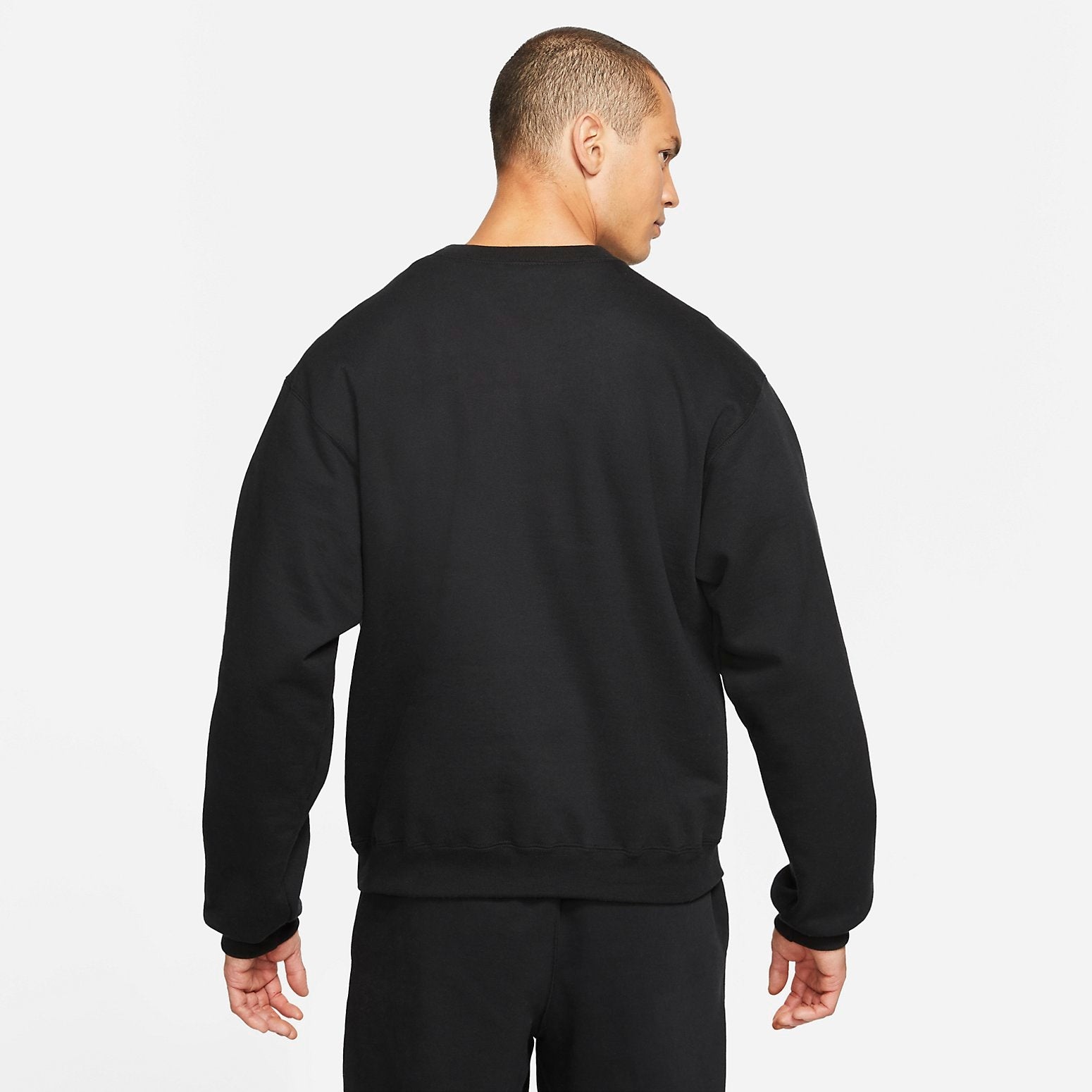 Nike Lab Nrg Fleece Crew Round Neck Pullover 'Black' CQ4004-010 - 4