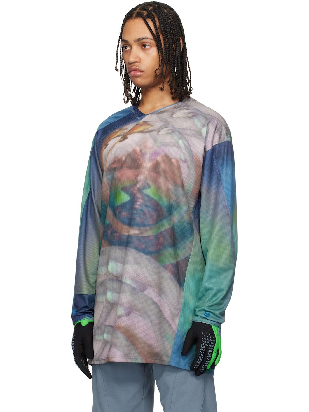 Multicolor Fox Racing Edition Printed Tunic T-shirt - 4