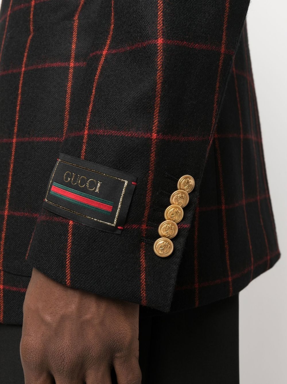 Gucci★素敵！Men Caspian Wool SPW Jacket Blazer Blue Embroidered Wool-Blend Tweed Jacket | GUCCI | MR PORTER