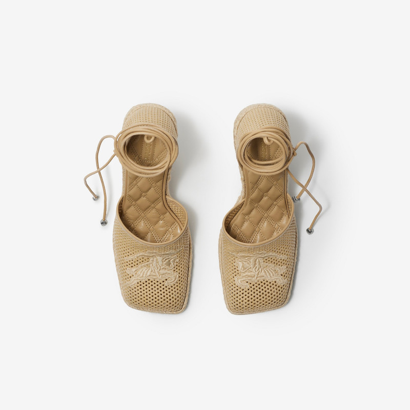 메시 플런저 Espadrilles 5