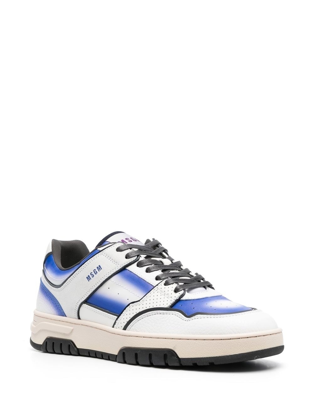 calf leather sneakers - 2