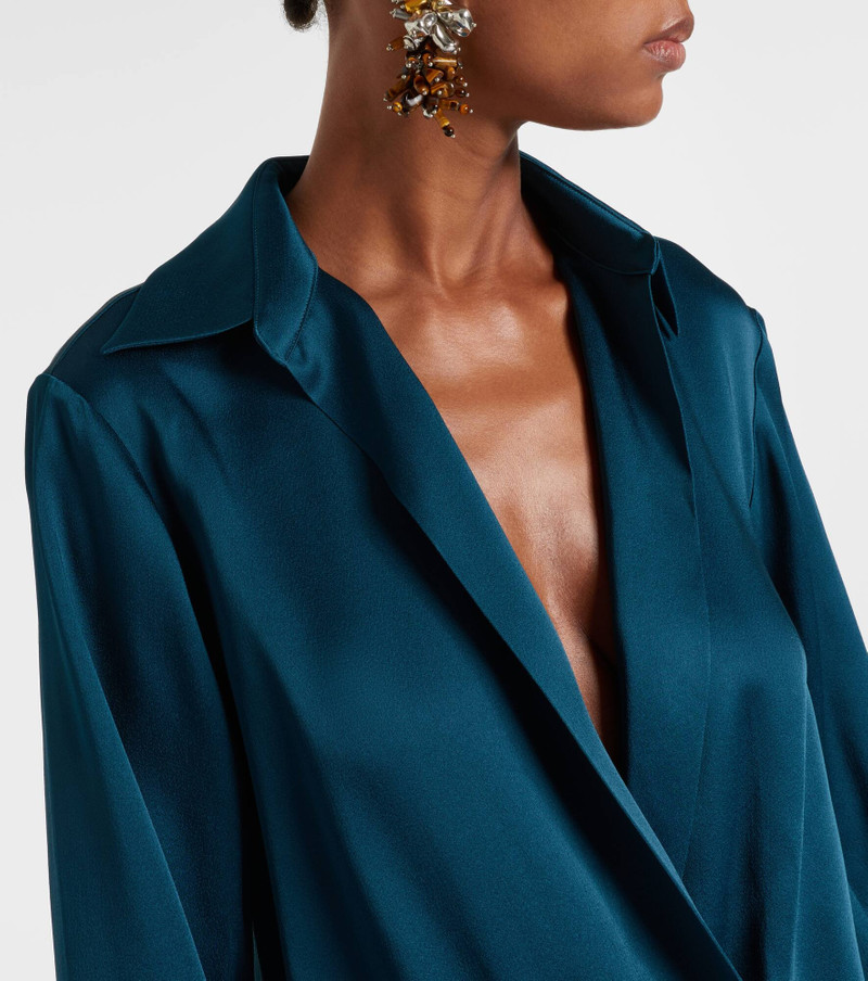 Satin wrap top 4