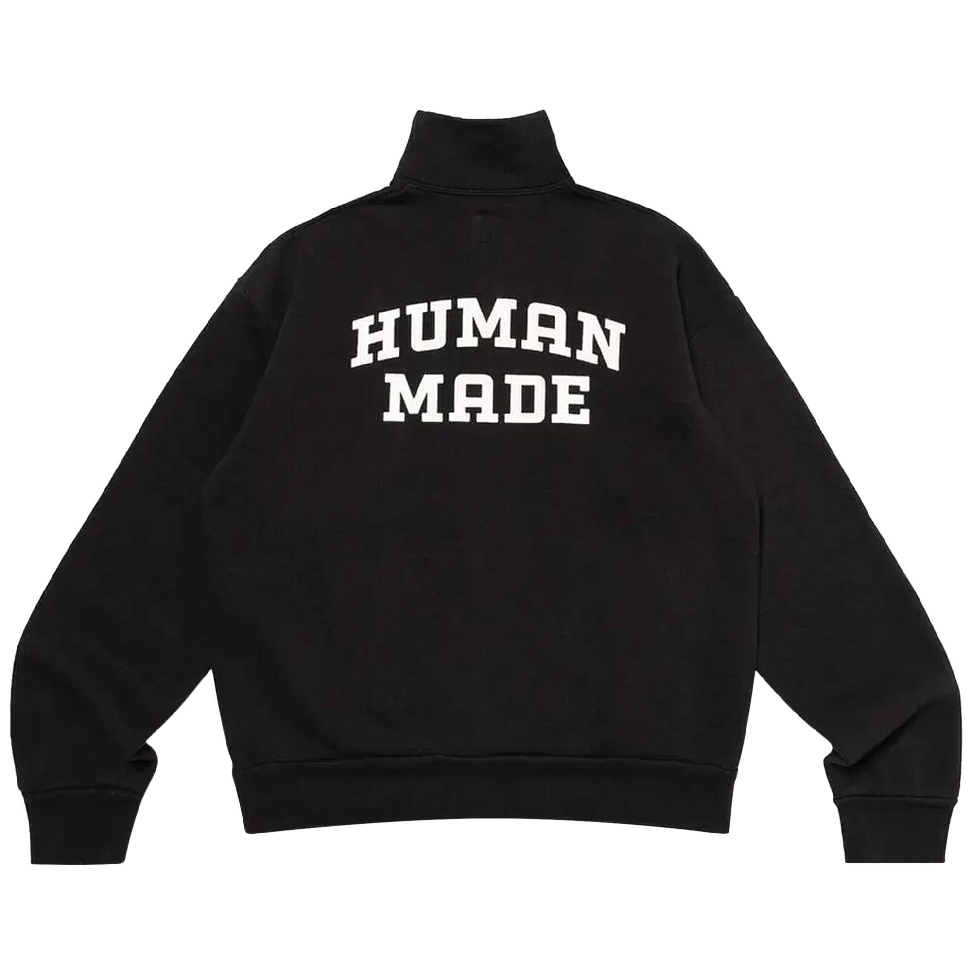Human Made Military Half-Zip Sweatshirt 'Black' - 2