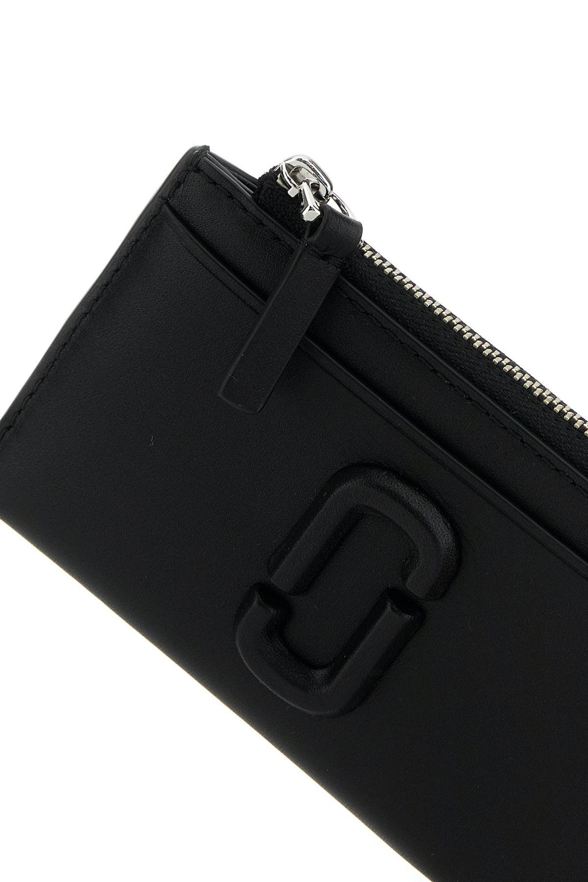 Black leather card holder - 4