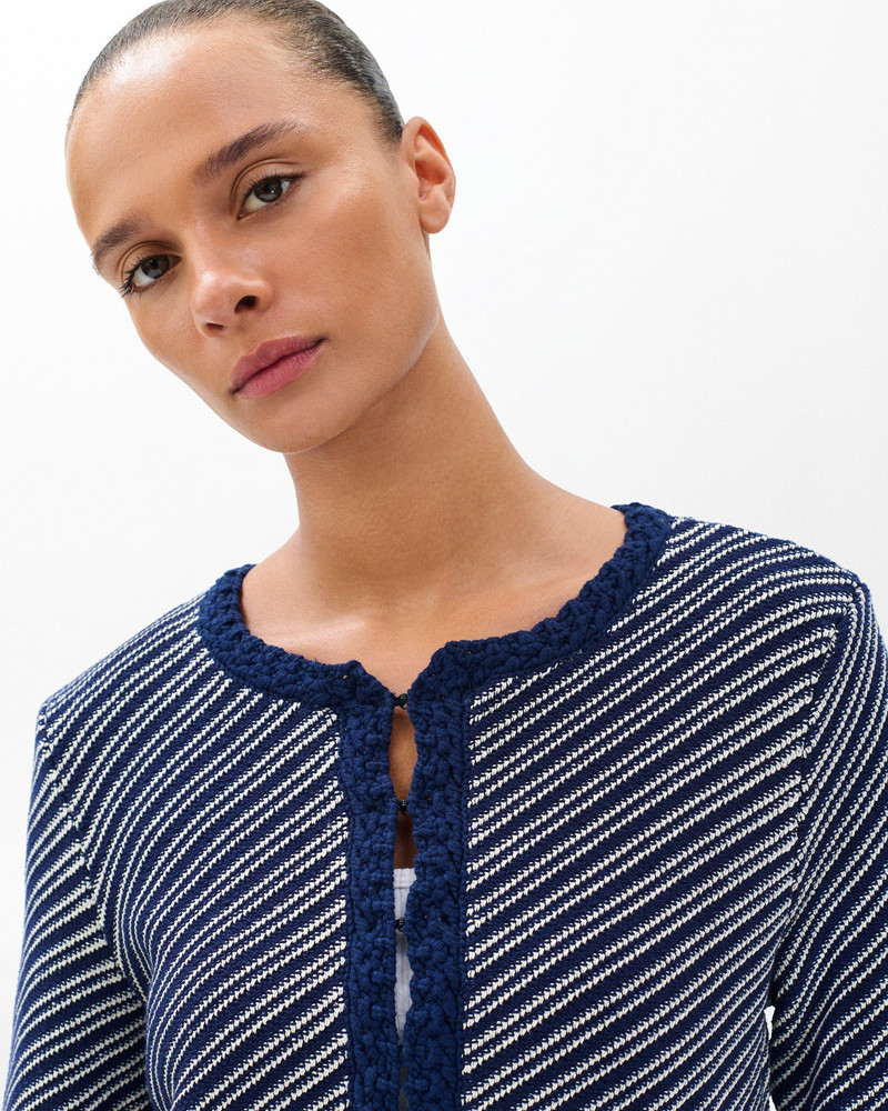 rag & bone Claire Striped Cardigan outlook