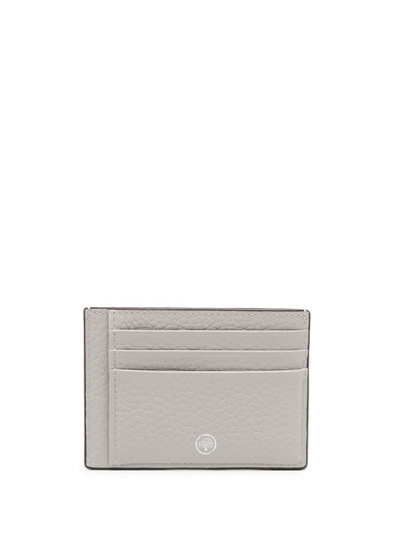 Mulberry grained-texture leather card holder outlook