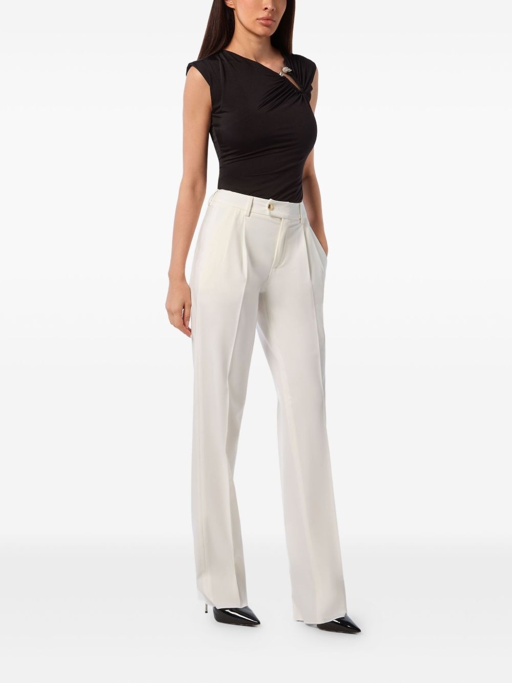 straight-leg trousers - 2