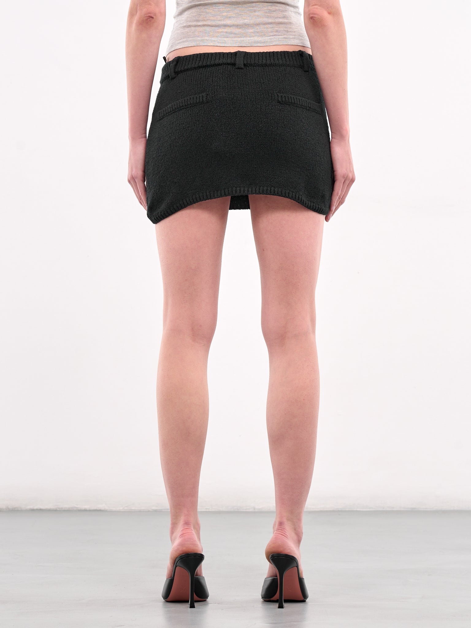 Knit Mini Skirt - 3