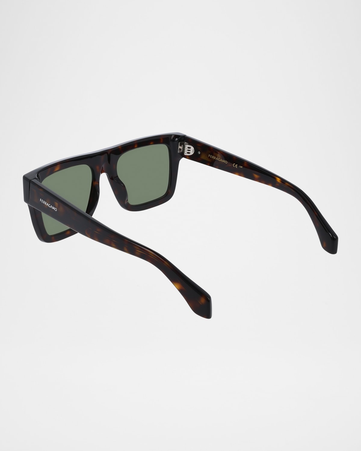 Men's Rivets Acetate Square Sunglasses - 2