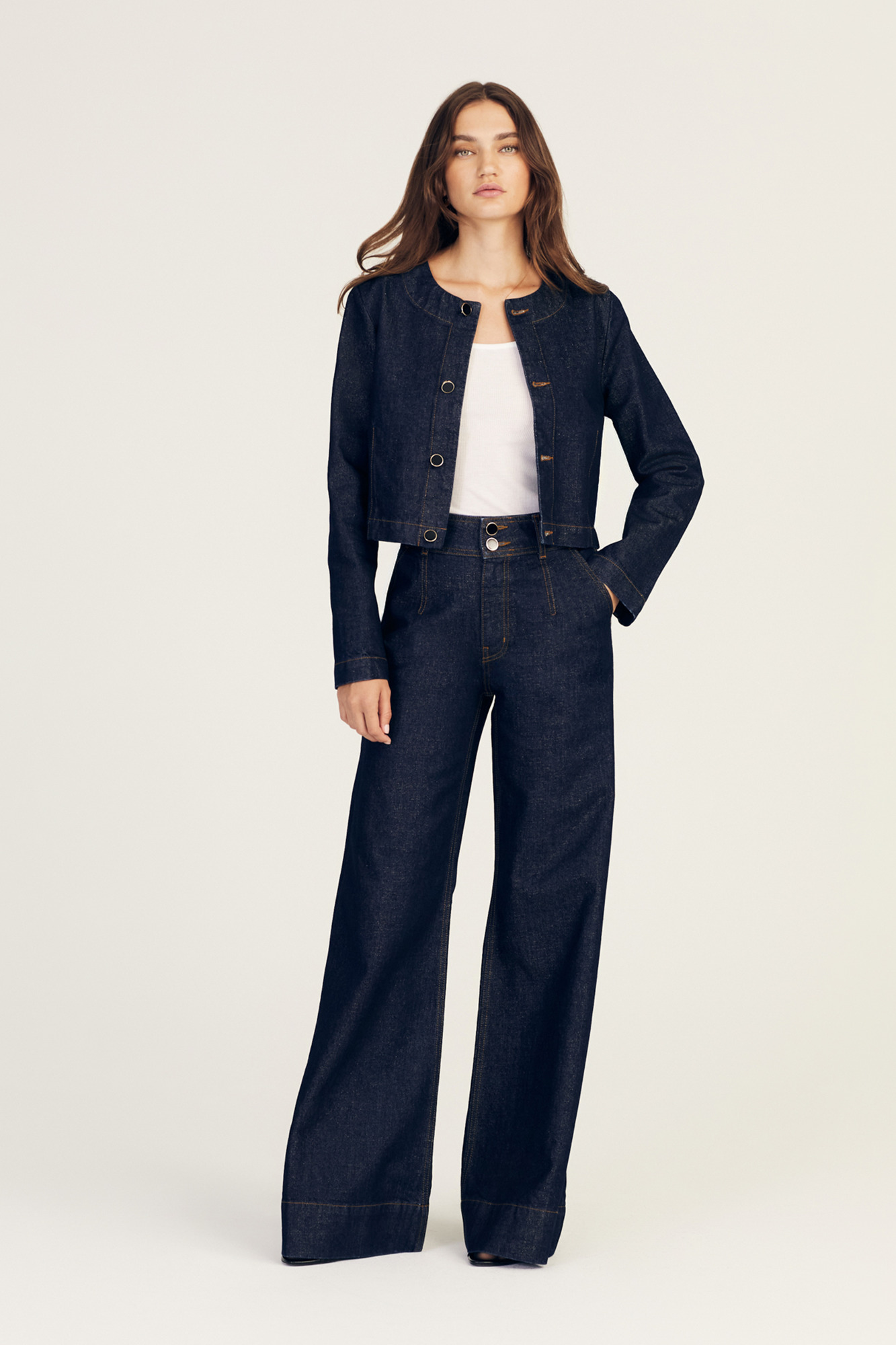 EZRA BUTTON FRONT JACKET - 3