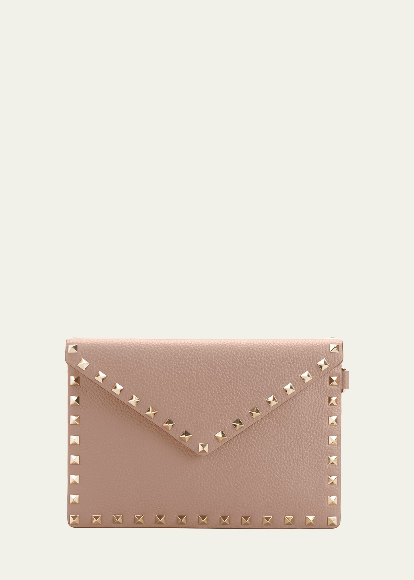 Rockstud Envelope Flap Wristlet Pouch - 1