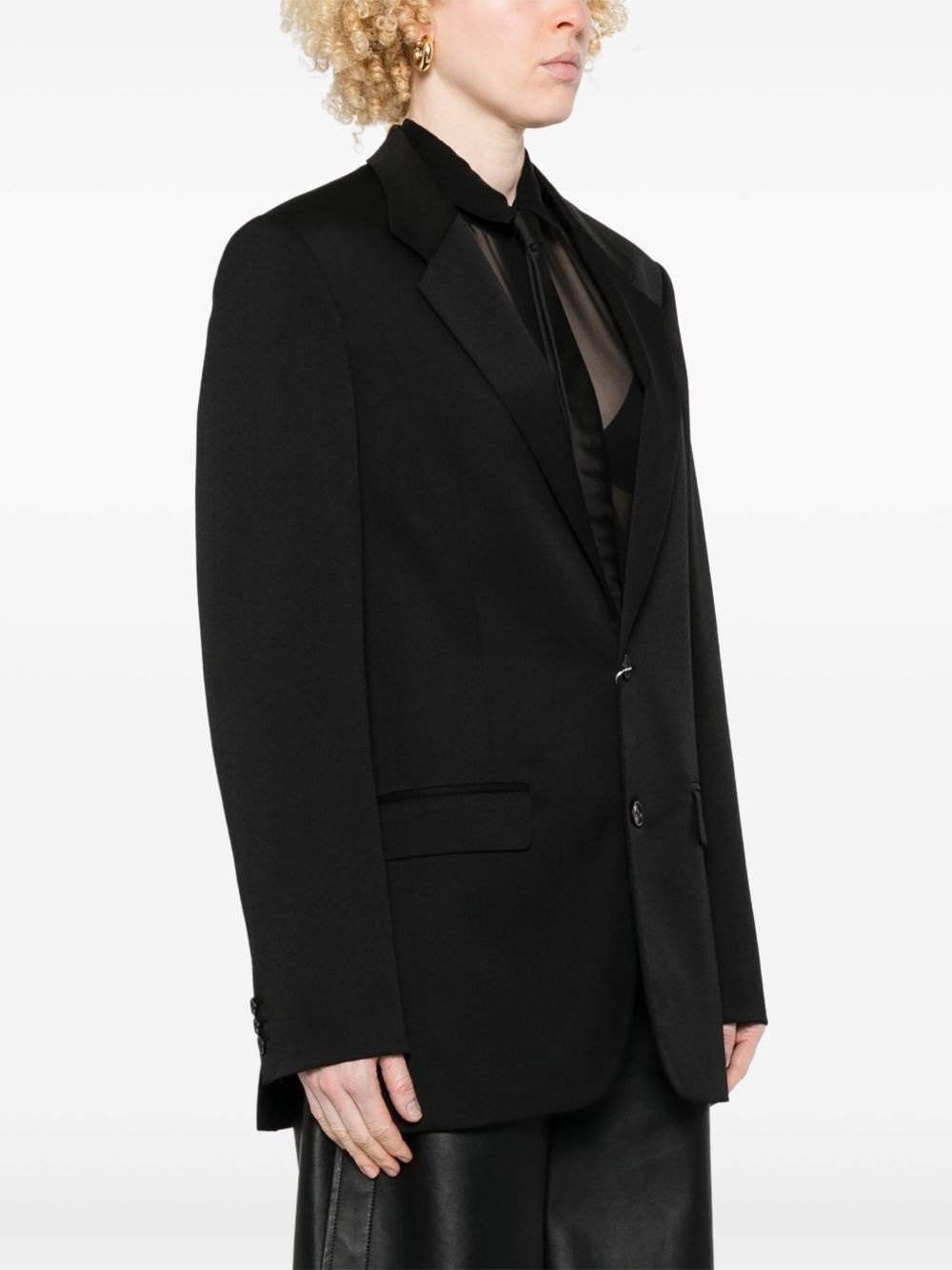single-breasted blazer - 3