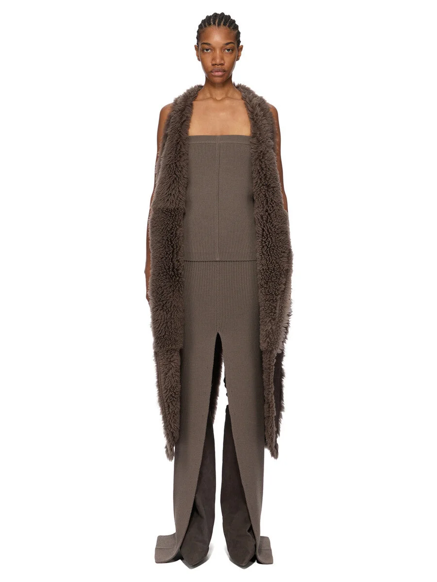 Gray Concordians SL Cyclops Reversible Shearling Coat - 1