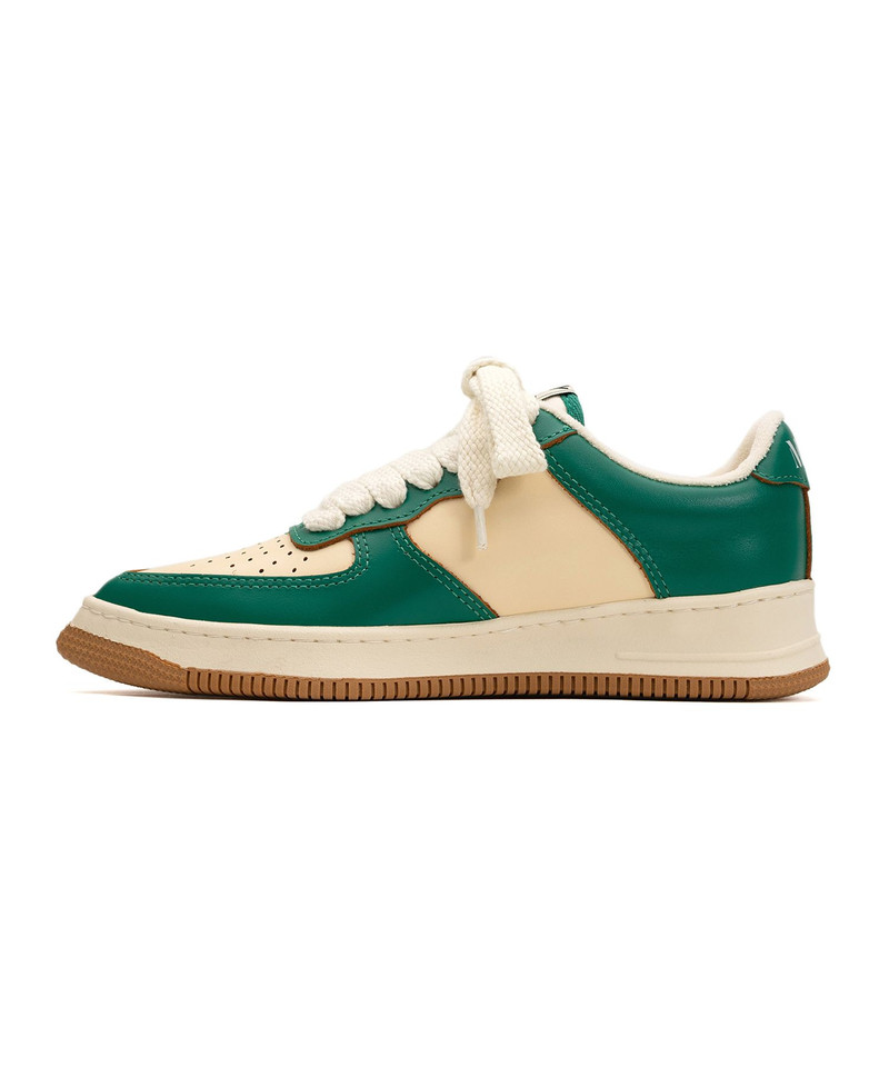 "ROSY" OG Sole Vintage Leather Low-top Sneaker 21